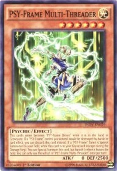 PSY Frame Multi Threader Invasion: Vengeance Yu-Gi-Oh! card