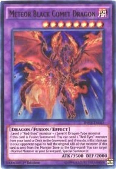 Meteor Black Comet Dragon Invasion: Vengeance Yu-Gi-Oh! card