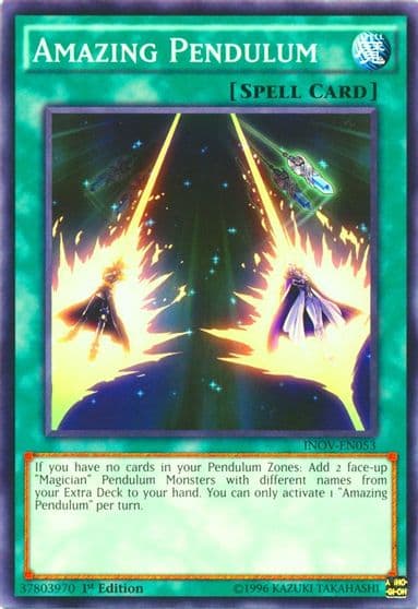Amazing Pendulum Invasion: Vengeance Yu-Gi-Oh! card