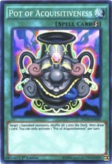 Pot of Acquisitiveness Invasion: Vengeance Yu-Gi-Oh! card