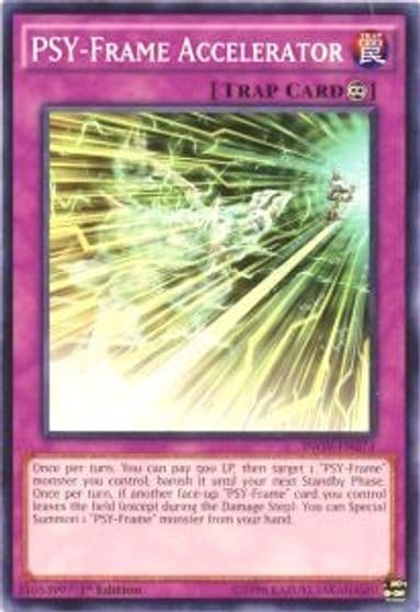 PSY Frame Accelerator Invasion: Vengeance Yu-Gi-Oh! card