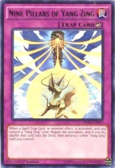 Nine Pillars of Yang Zing Invasion: Vengeance Yu-Gi-Oh! card