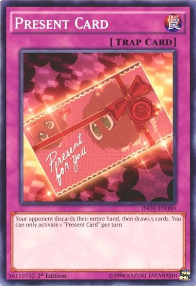 Present Card Invasion: Vengeance Yu-Gi-Oh! card
