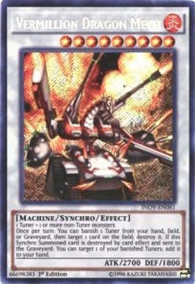 Vermillion Dragon Mech Invasion: Vengeance Yu-Gi-Oh! card