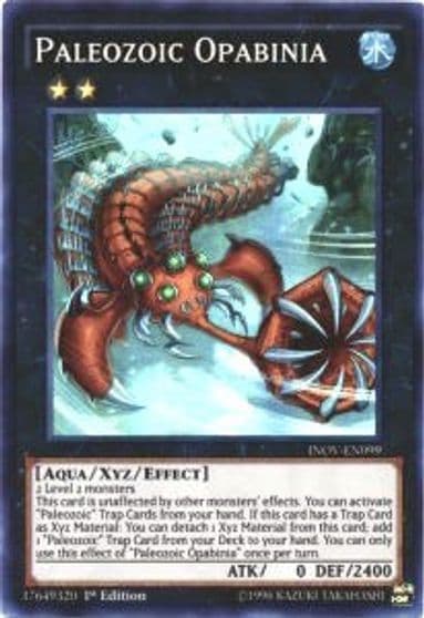 Paleozoic Opabinia Invasion: Vengeance Yu-Gi-Oh! card