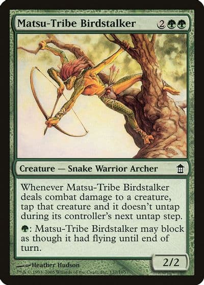 Matsu Tribe Birdstalker Saviors of Kamigawa Magic card