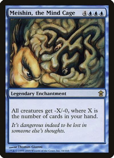 Meishin the Mind Cage Saviors of Kamigawa Magic card