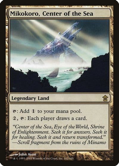 Mikokoro Center of the Sea Saviors of Kamigawa Magic card