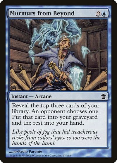 Murmurs from Beyond Saviors of Kamigawa Magic card