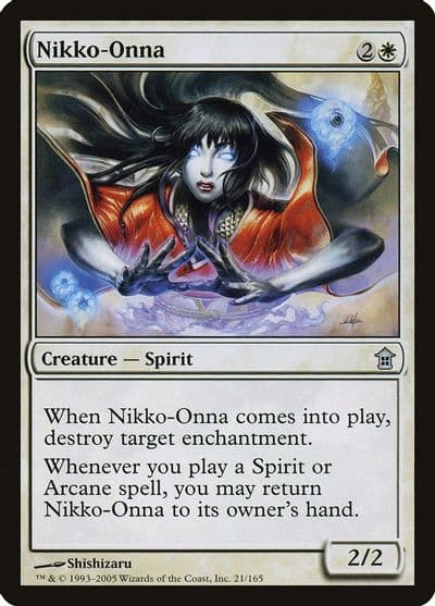 Nikko Onna Saviors of Kamigawa Magic card