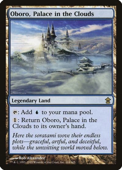 Oboro Palace in the Clouds Saviors of Kamigawa Magic card
