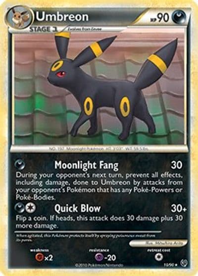 Umbreon Deck Exclusives Pokemon card