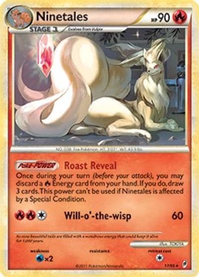 Ninetales (Call of Legends) Deck Exclusives Pokemon card