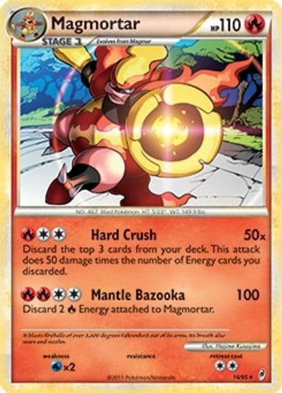 Magmortar (Call of Legends) Deck Exclusives Pokemon card