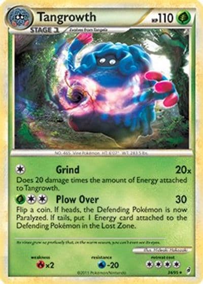 Tangrowth (Call of Legends) Deck Exclusives Pokemon card