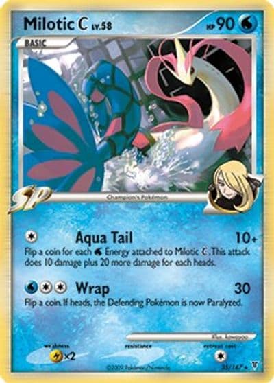 Milotic C (DPPt Supreme Victors) Deck Exclusives Pokemon card