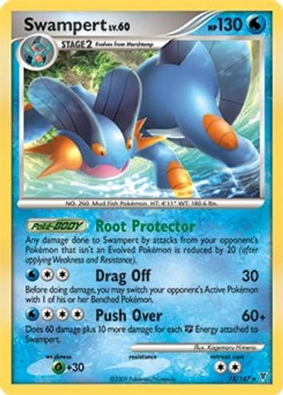Swampert (DPPt Supreme Victors) Deck Exclusives Pokemon card
