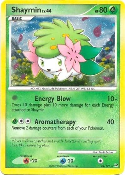 Shaymin (DPPt Platinum) Deck Exclusives Pokemon card