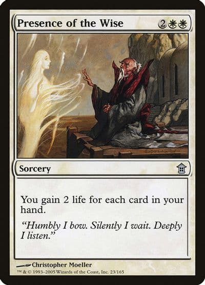 Presence of the Wise Saviors of Kamigawa Magic card