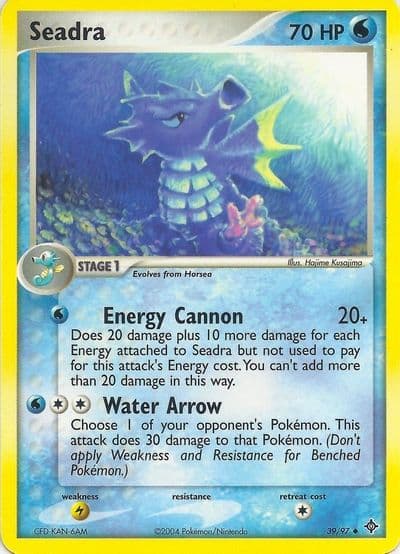 Seadra EX Battle Stadium Pokemon card