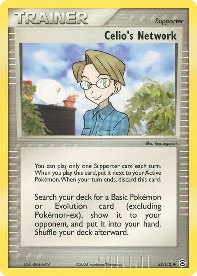 Celio's Network EX Battle Stadium Pokemon card