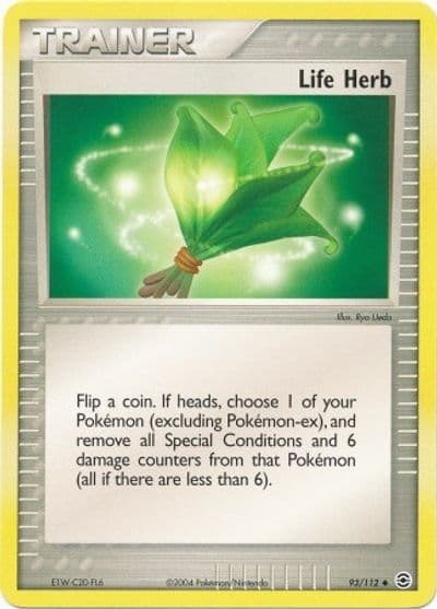 Life Herb EX Battle Stadium Pokemon card