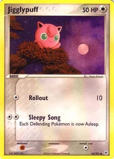 Jigglypuff EX Battle Stadium Pokemon card