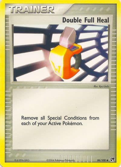Double Full Heal EX Battle Stadium Pokemon card