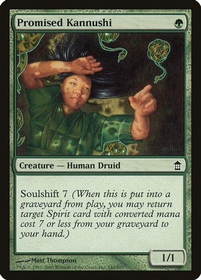 Promised Kannushi Saviors of Kamigawa Magic card