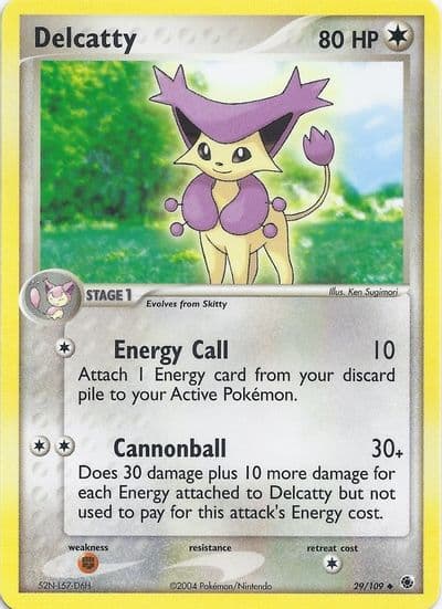 Delcatty EX Battle Stadium Pokemon card