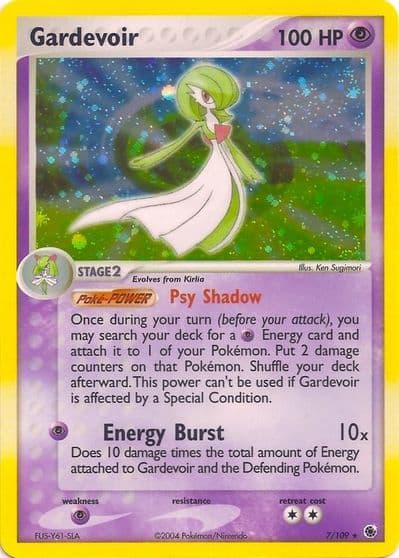 Gardevoir (Holo) EX Battle Stadium Pokemon card