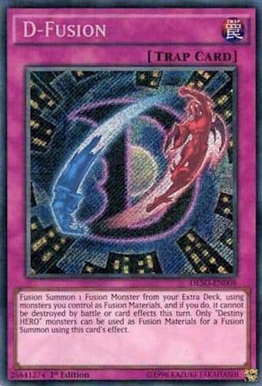 D Fusion Destiny Soldiers Yu-Gi-Oh! card
