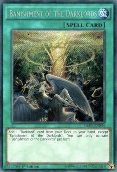 Banishment of the Darklords Destiny Soldiers Yu-Gi-Oh! card