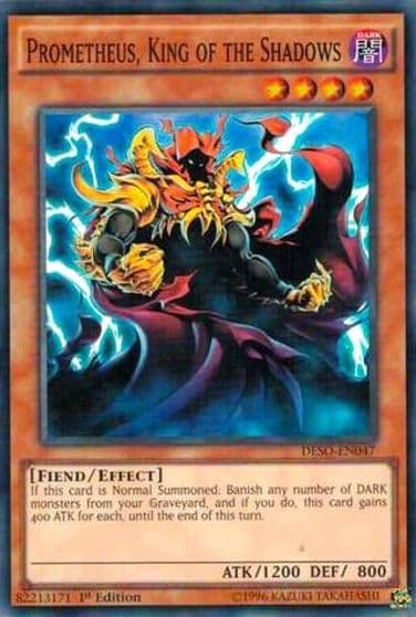 Prometheus King of the Shadows Destiny Soldiers Yu-Gi-Oh! card