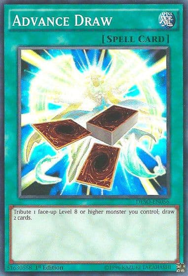 Advance Draw Destiny Soldiers Yu-Gi-Oh! card
