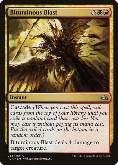 Bituminous Blast Planechase Anthology Magic card