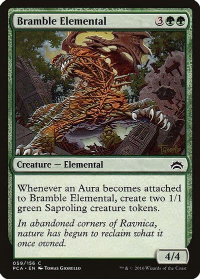 Bramble Elemental Planechase Anthology Magic card