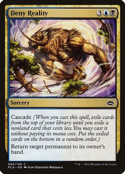 Deny Reality Planechase Anthology Magic card