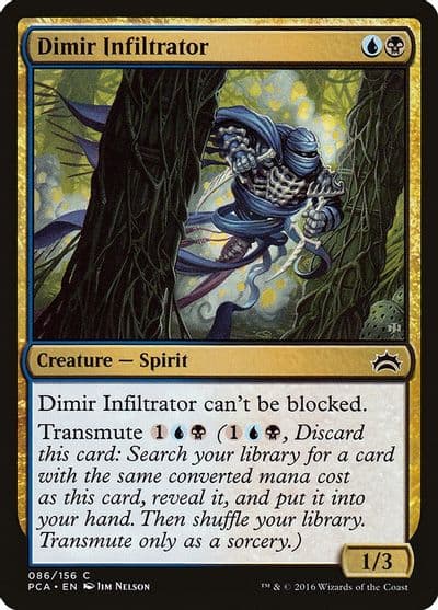 Dimir Infiltrator Planechase Anthology Magic card