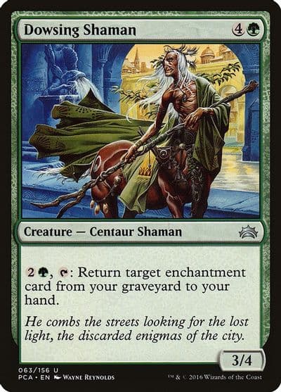 Dowsing Shaman Planechase Anthology Magic card