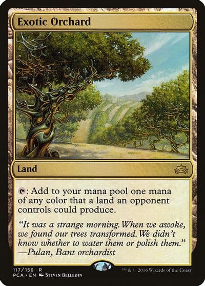 Exotic Orchard Planechase Anthology Magic card