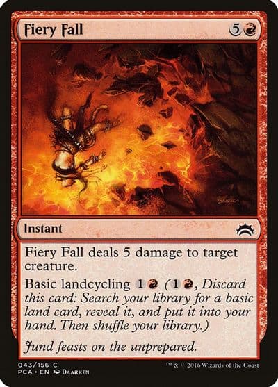 Fiery Fall Planechase Anthology Magic card