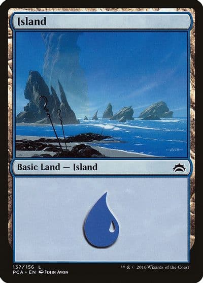 Island 137 Planechase Anthology Magic card