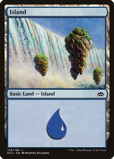 Island 138 Planechase Anthology Magic card
