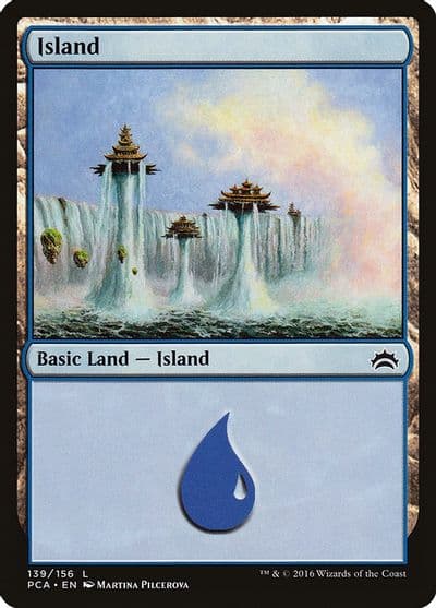 Island 139 Planechase Anthology Magic card