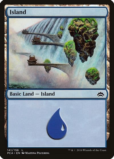 Island 141 Planechase Anthology Magic card