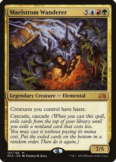Maelstrom Wanderer Planechase Anthology Magic card