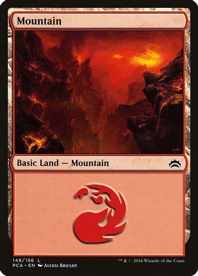 Mountain 148 Planechase Anthology Magic card
