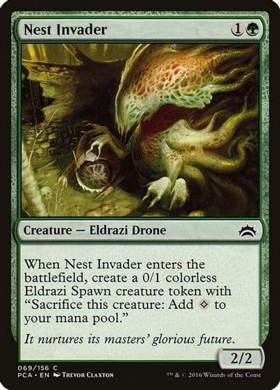 Nest Invader Planechase Anthology Magic card