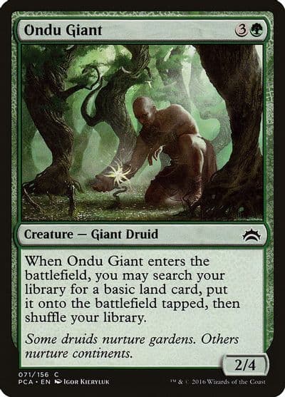 Ondu Giant Planechase Anthology Magic card